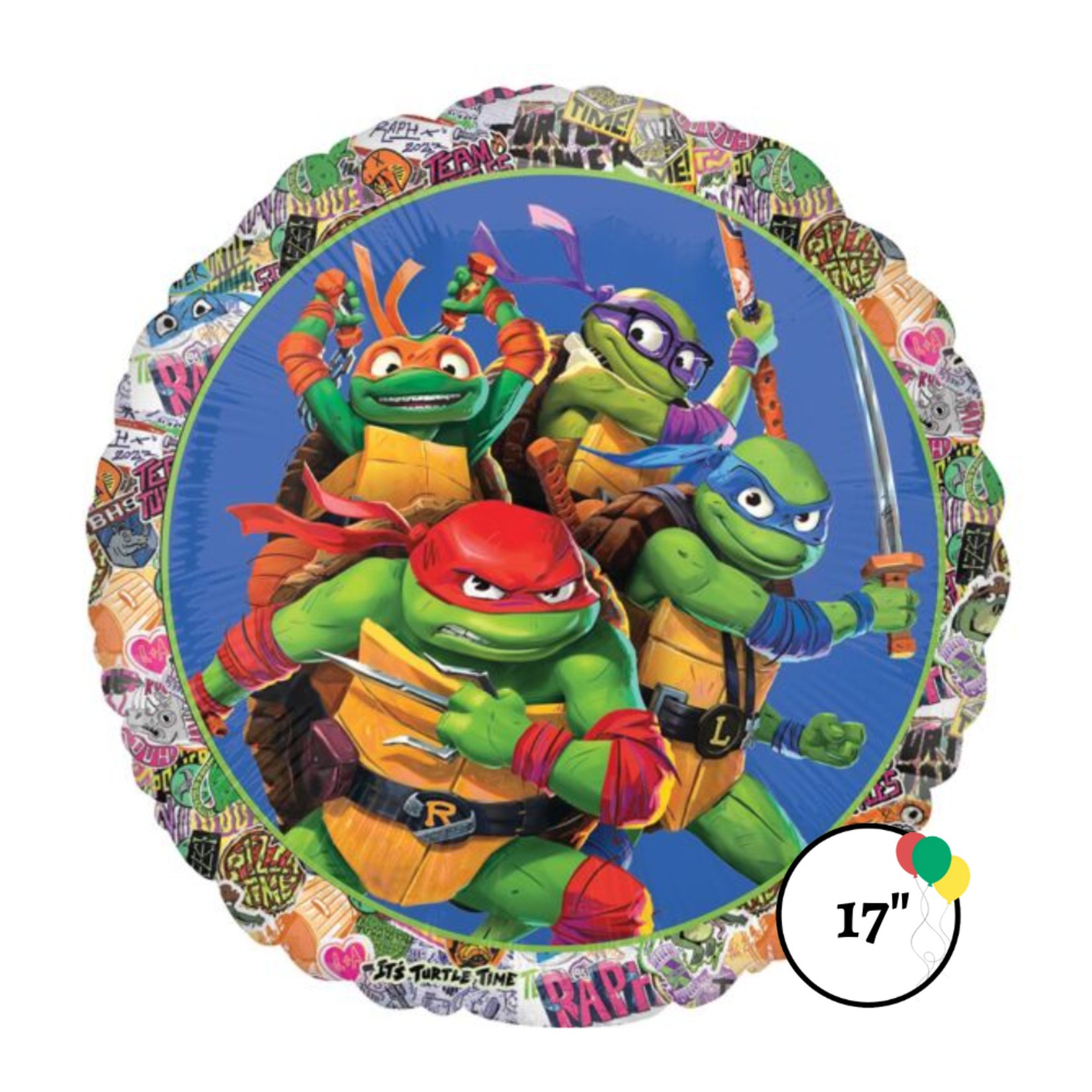 Ninja Turtles 17" Balloon