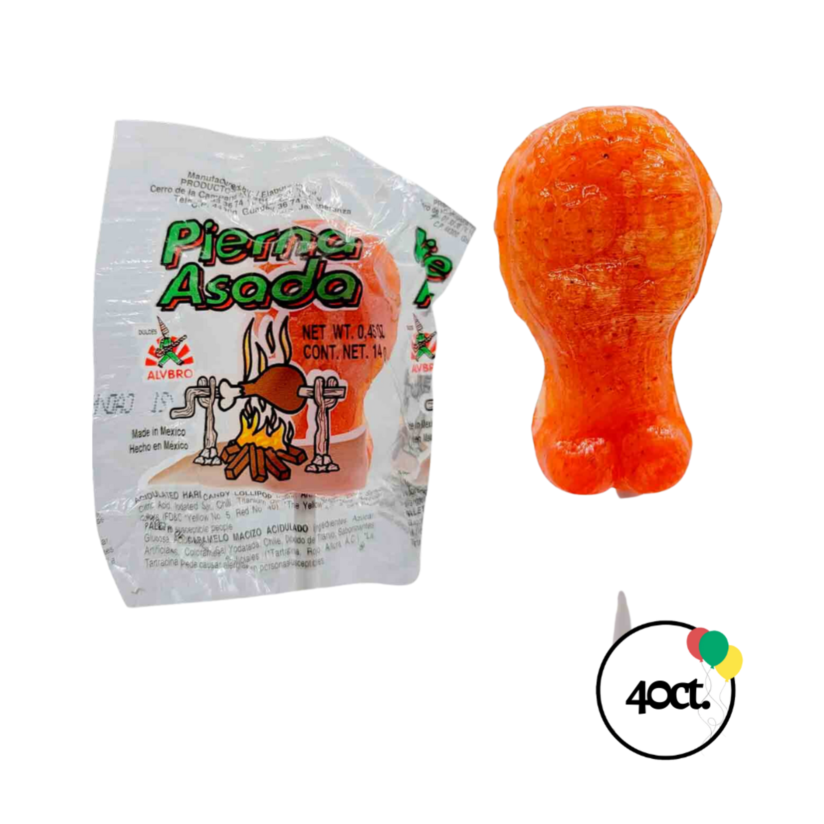 Alvbro Paleta Pierna Asada 40ct.