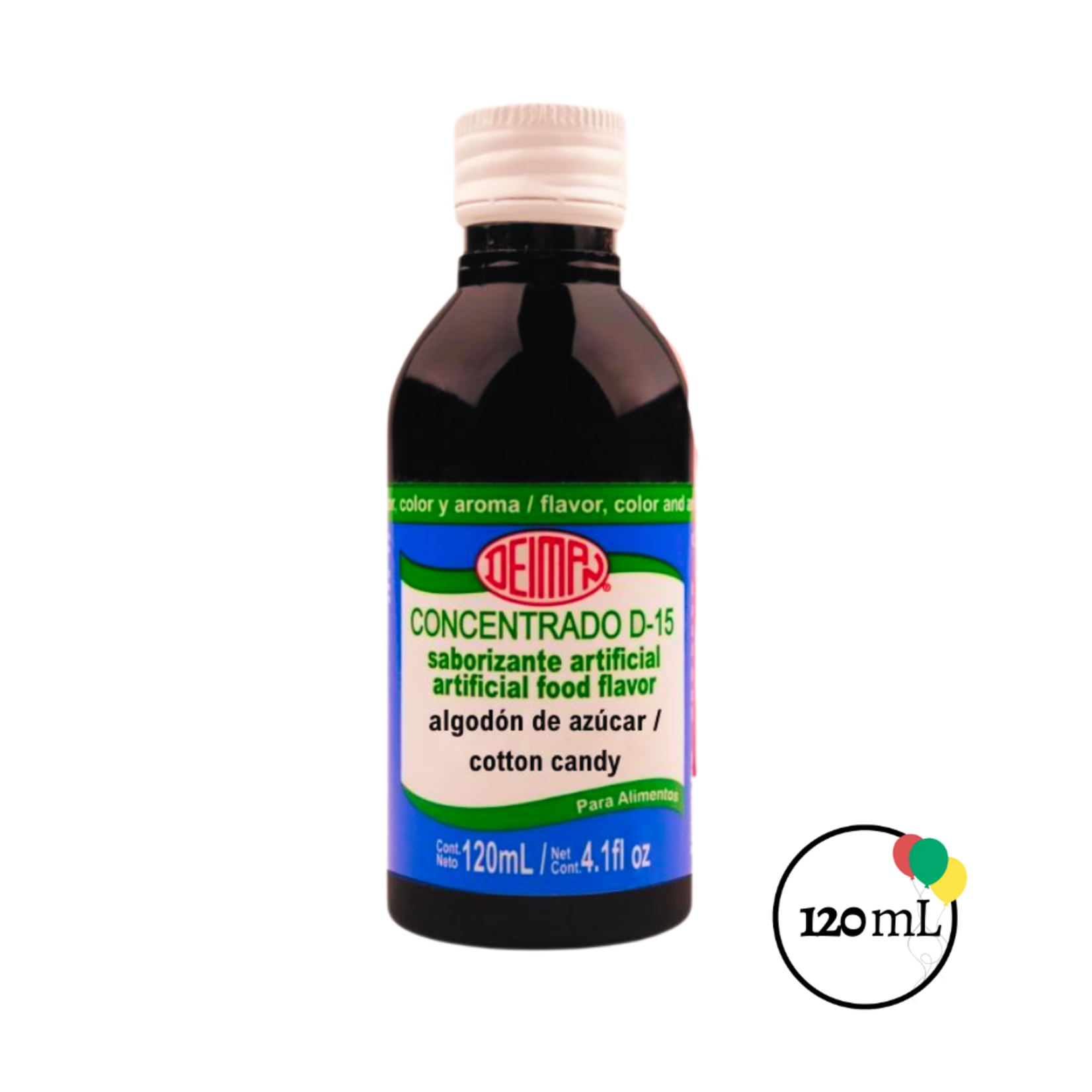 Deiman Deiman Concentrado Algodon De Azucar / Cotton Candy 120ml