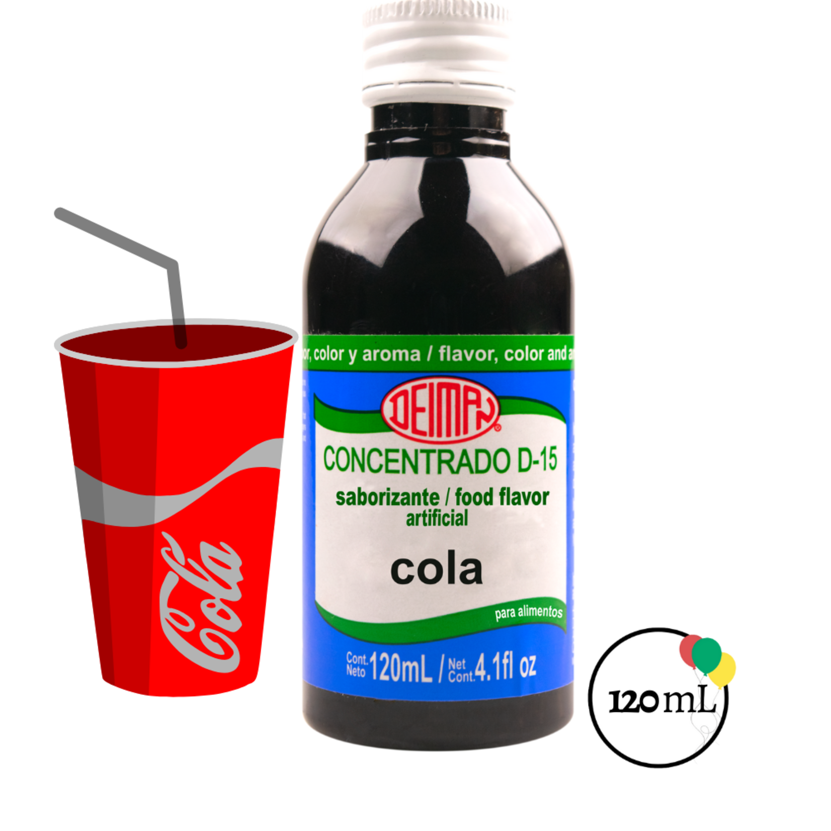 Deiman Deiman Concentrado Cola 120ml