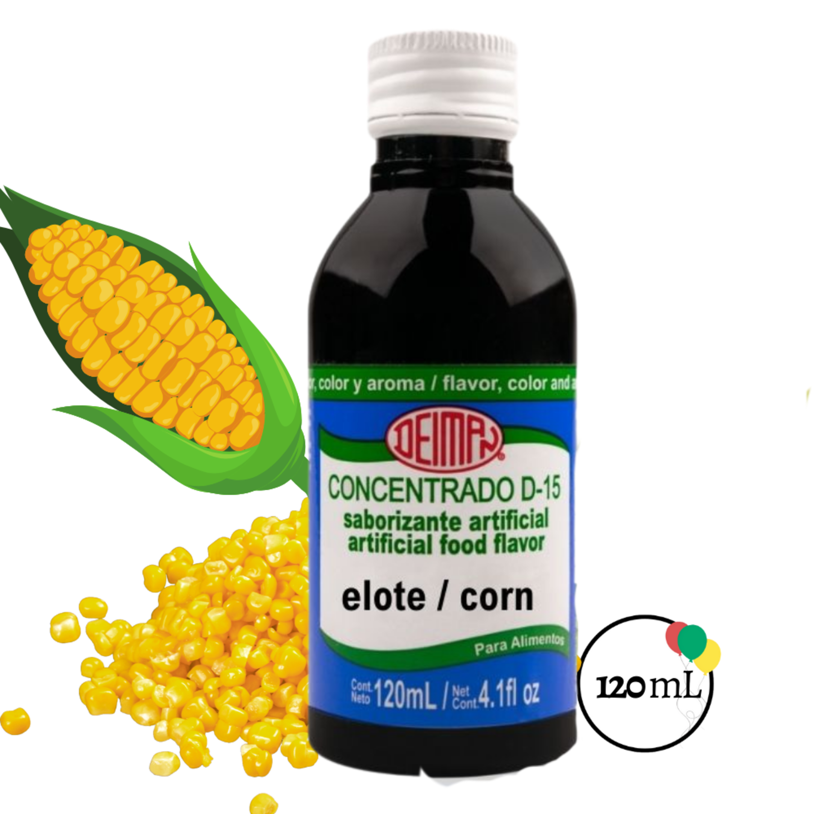 Deiman Deiman Concentrado Elote D-15 120ml
