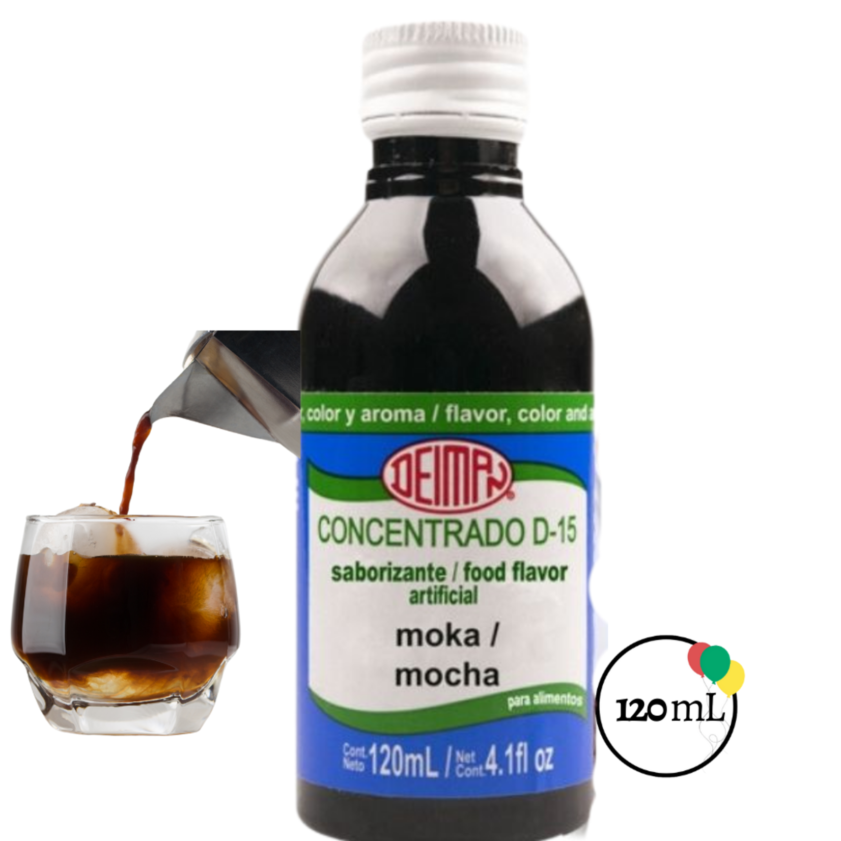 Deiman Deiman Concentrado Mocha 120ml