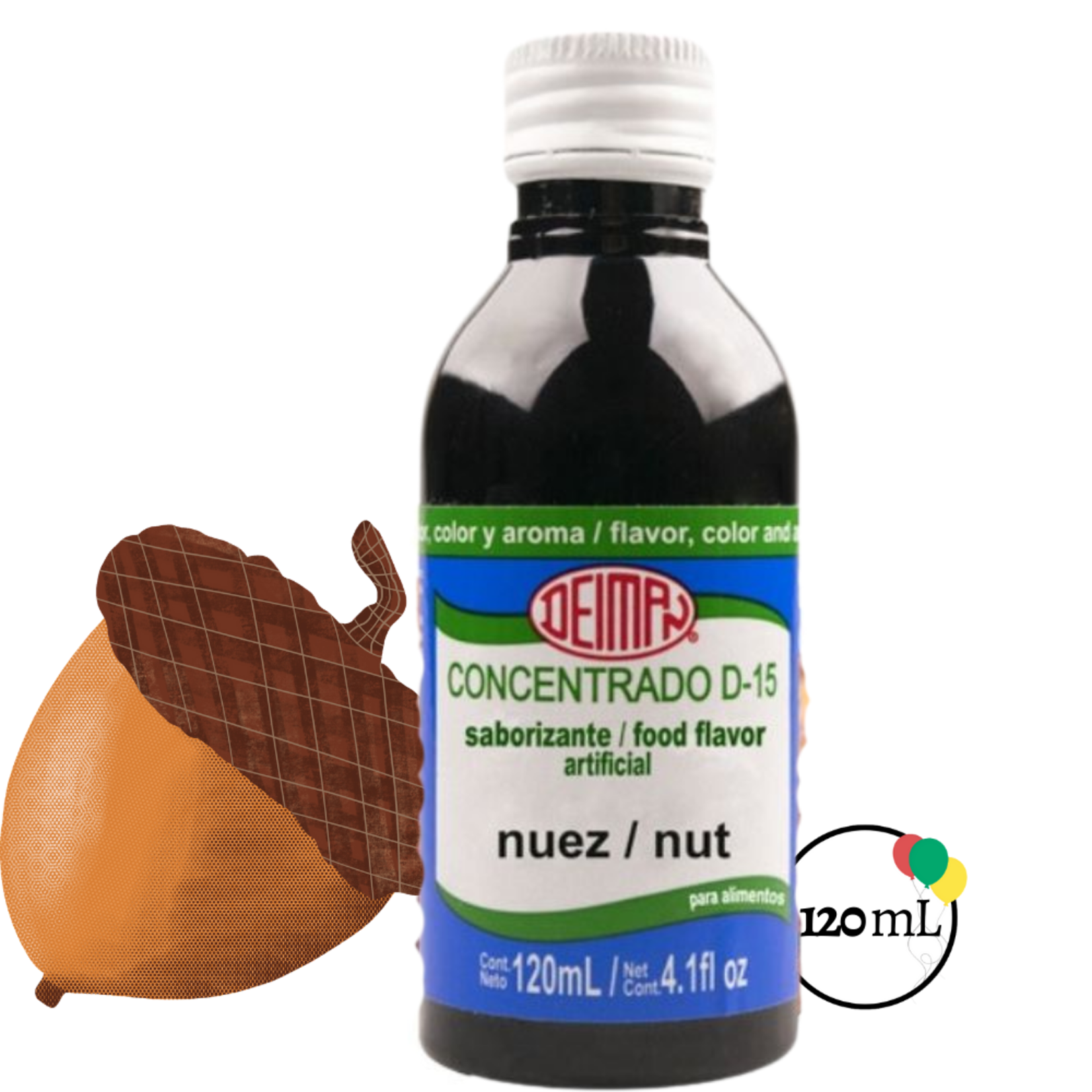 Deiman Deiman Concentrado Nuez/ Nut D-15 (120mL)