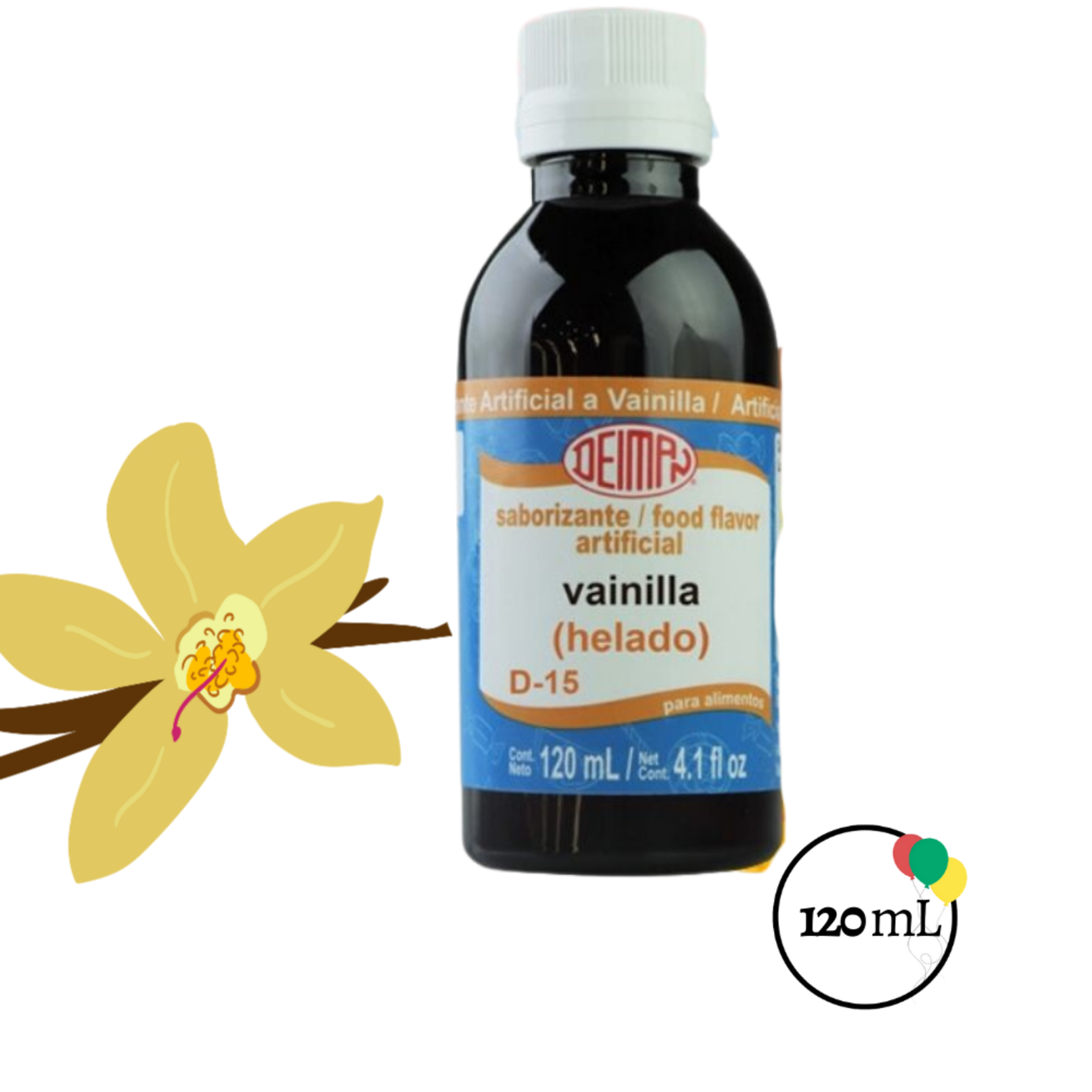 Deiman Deiman Saborizante Vainilla/Vanilla 120ml