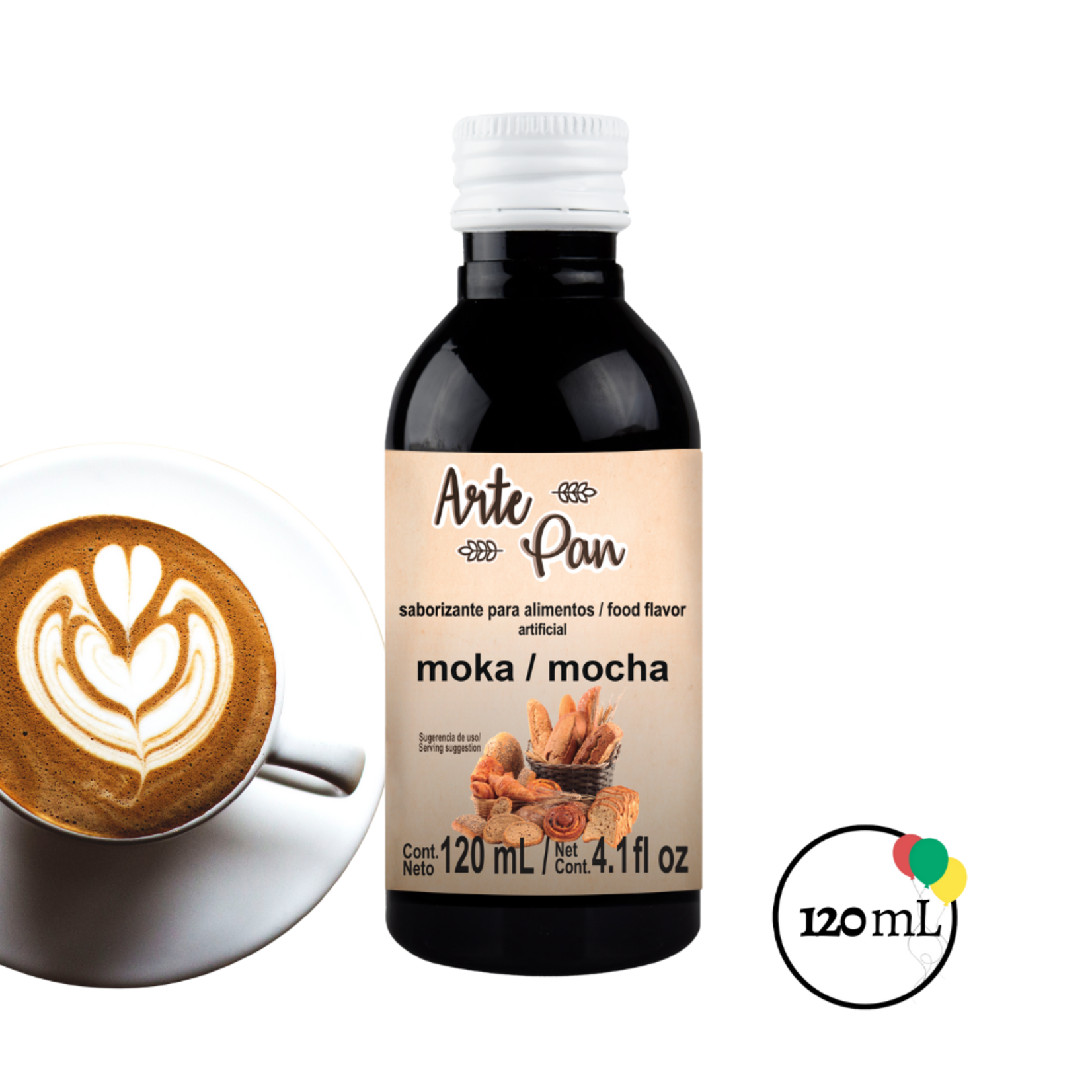 Deiman Arte Pan Moka/ Mocha 120ml