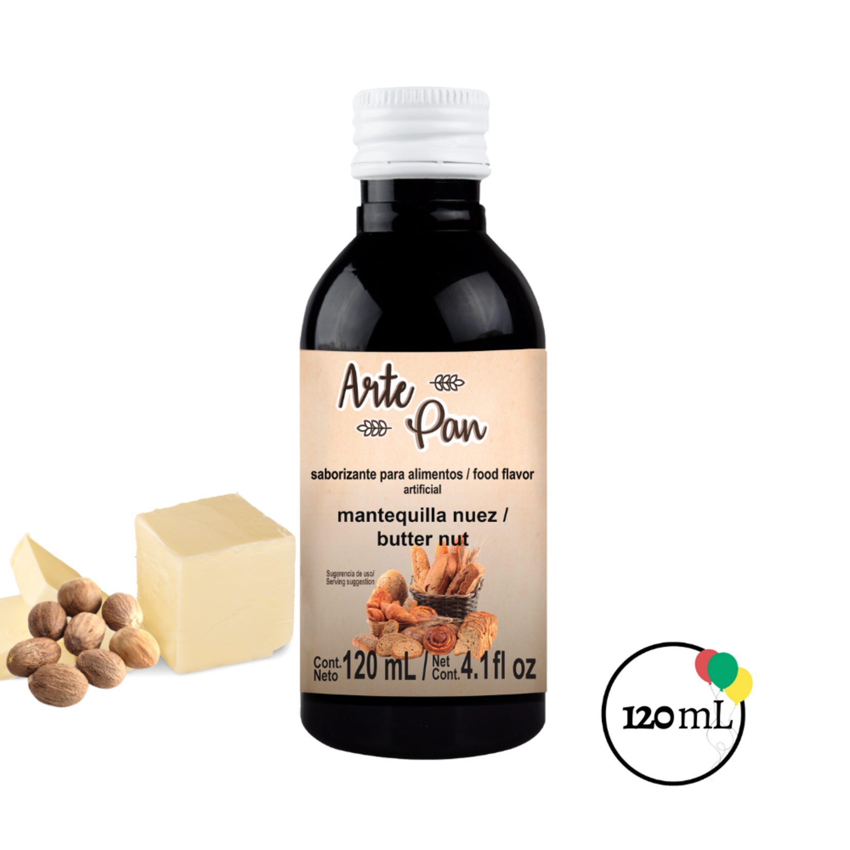 Deiman Arte Pan Mantequilla Nuez / Butter Nut 120ml