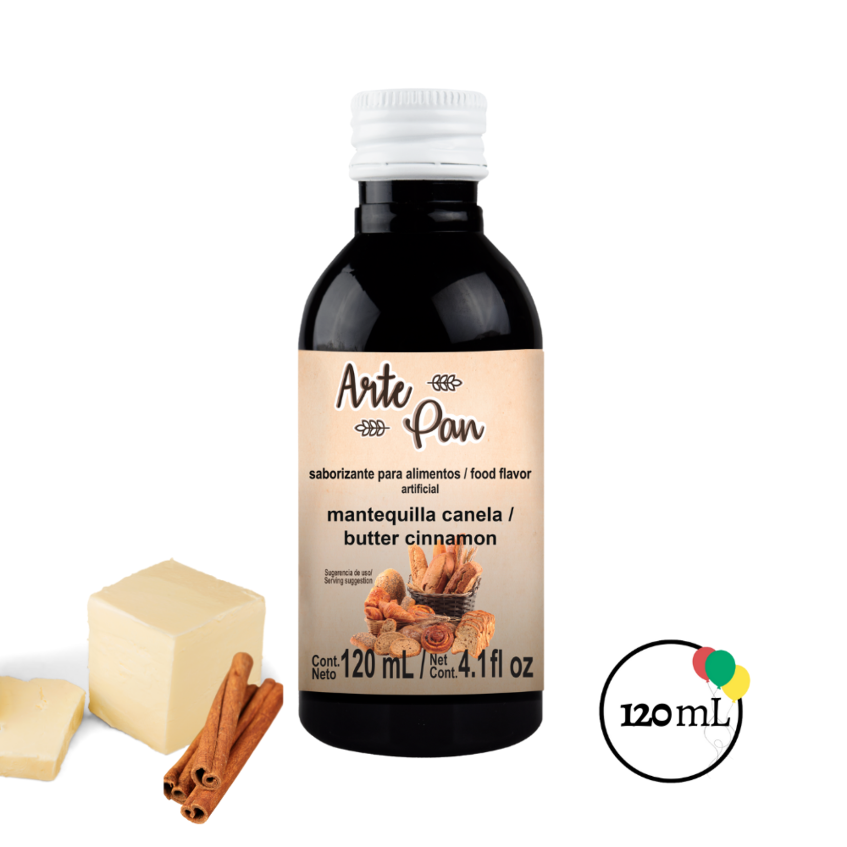Deiman Deiman Arte Pan Mantequilla Canela 120ml