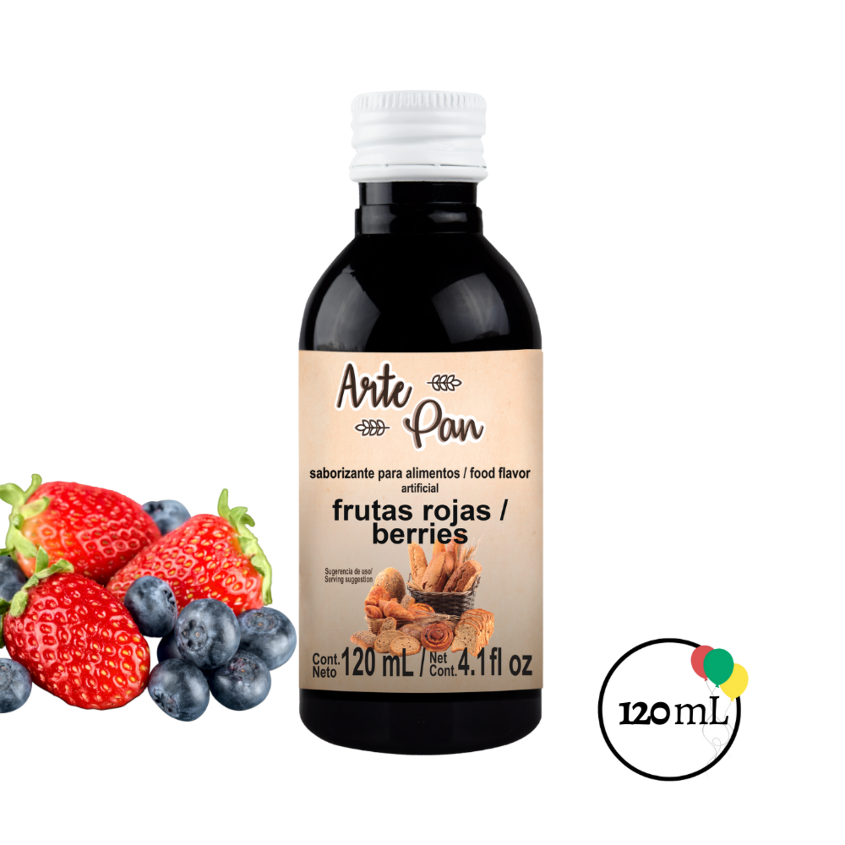 Deiman Deiman Arte Pan Frutas Rojas / Berries 120ml
