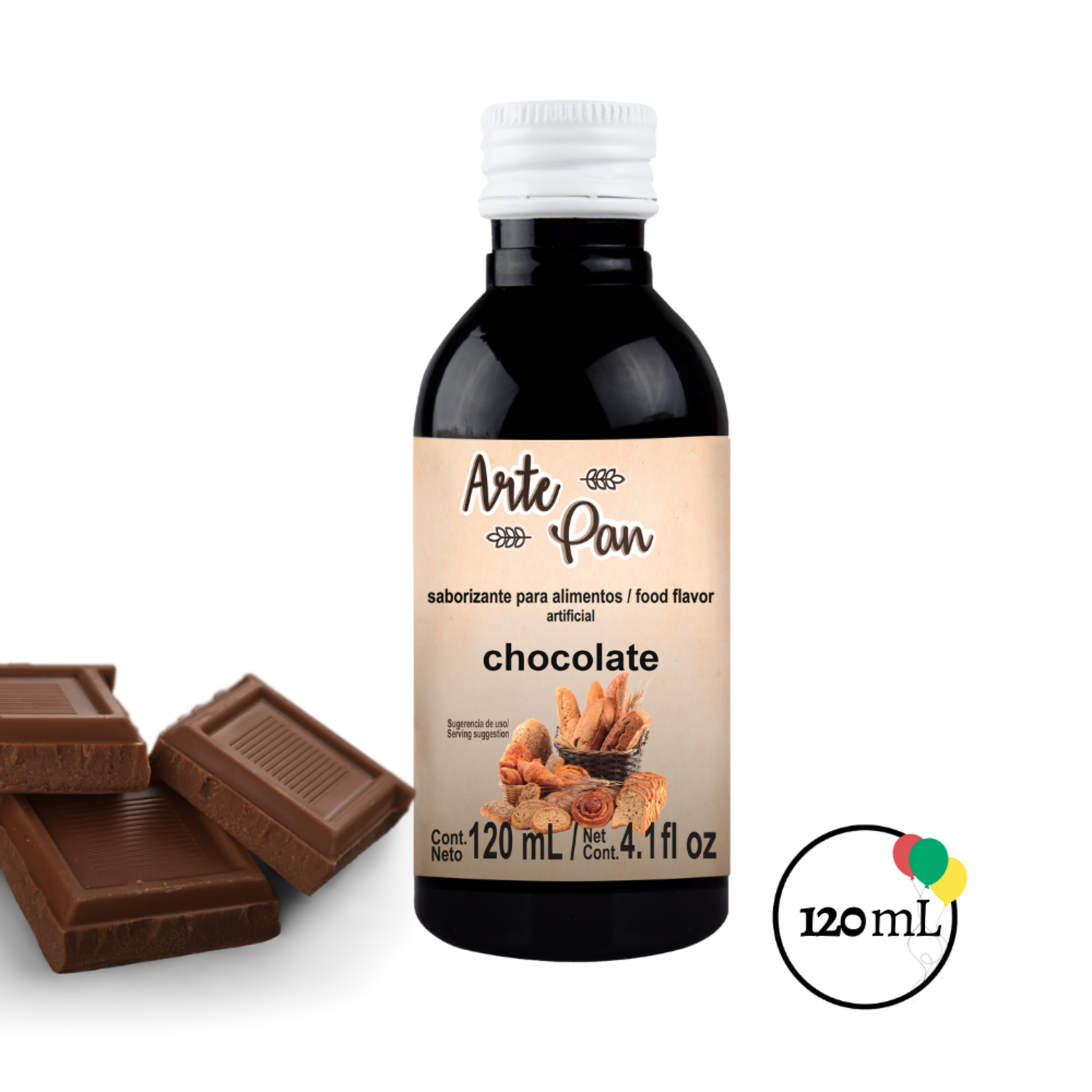 Deiman Deiman Arte Pan Chocolate 120ml