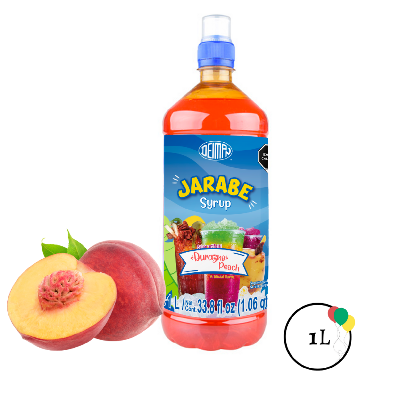 Deiman Deiman Jarabe/Syrup Durazno