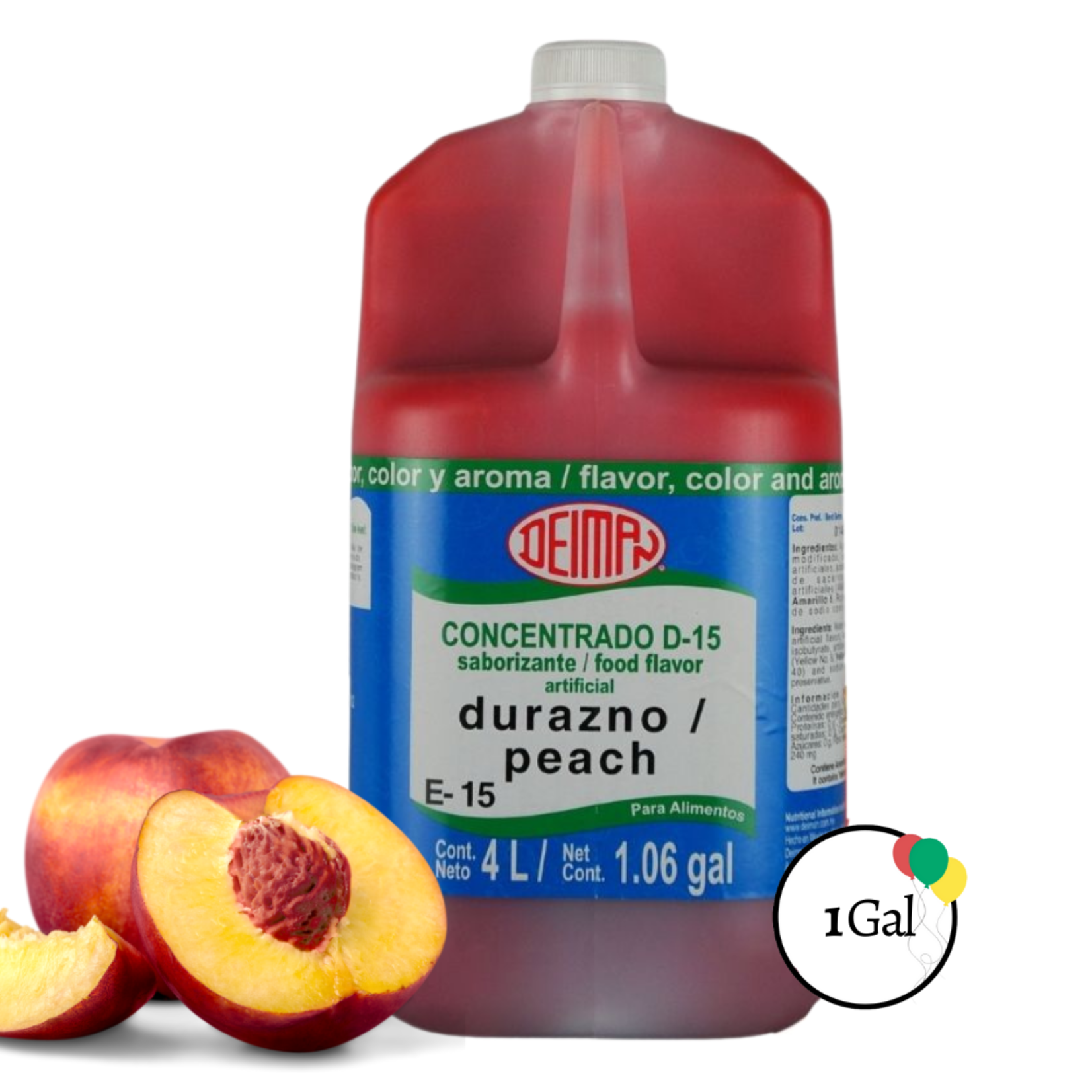 Deiman Deiman Concentrado Durazno/Peach 1.06 Gal