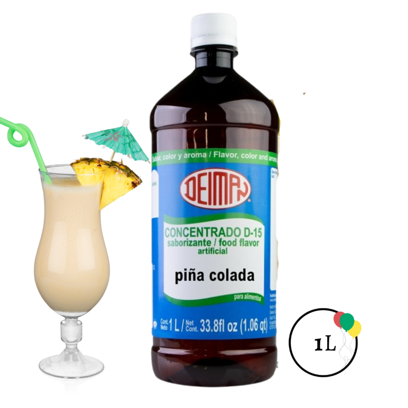 Deiman Deiman Concentrado Pina Colada D-15 Ref.3868 1Lts