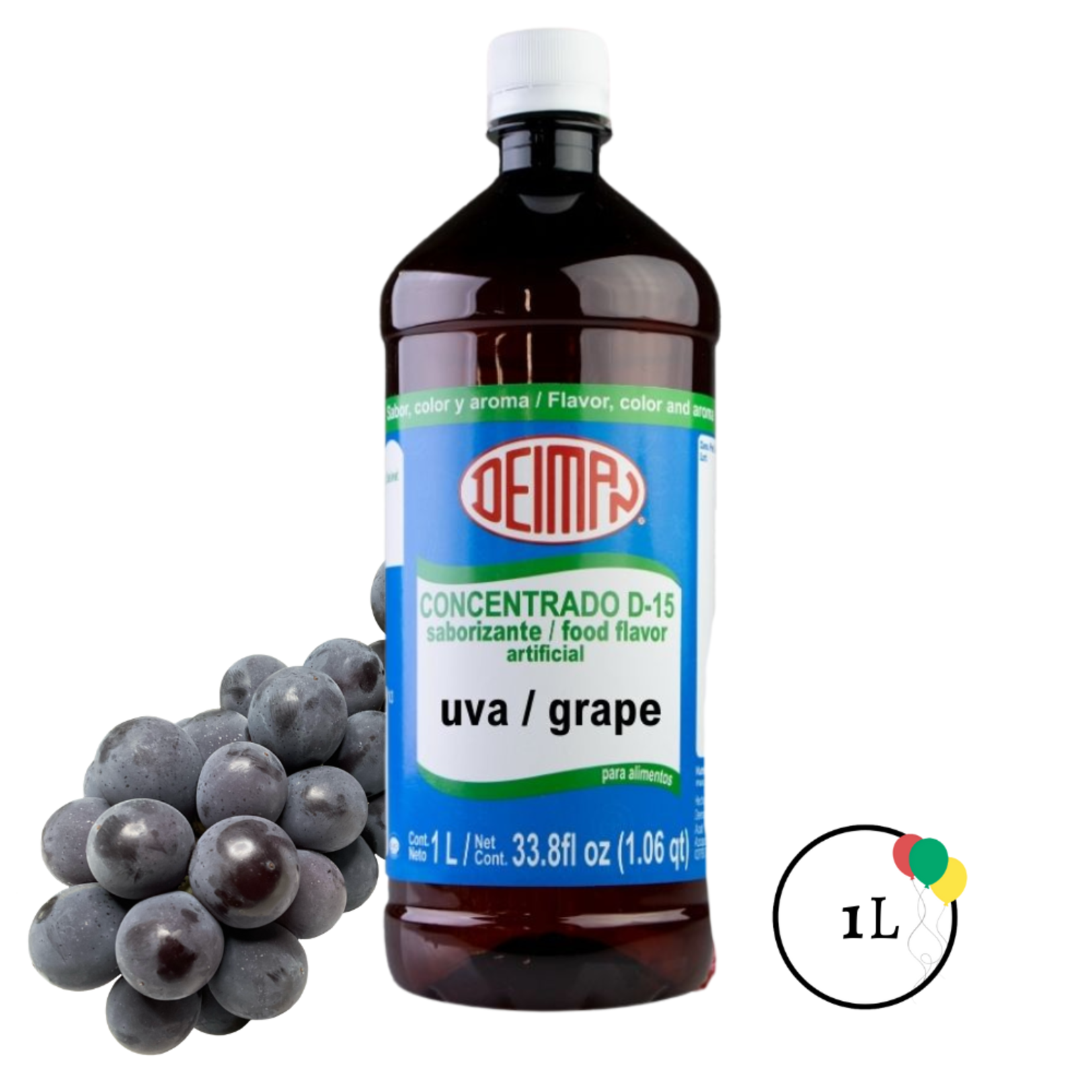 Deiman Deiman Concentrado Uva/Grape D-15 Ref.7199 1Lt