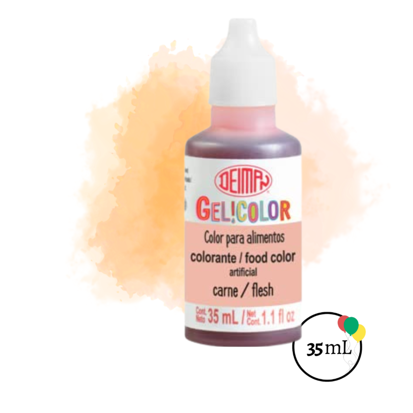 Deiman Deiman Gelicolor Neon Yellow/Amarillo 35ml