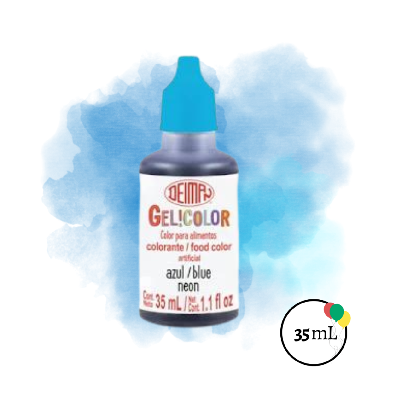 Deiman Deiman GeliColor Azul/Blue Neon 35ml