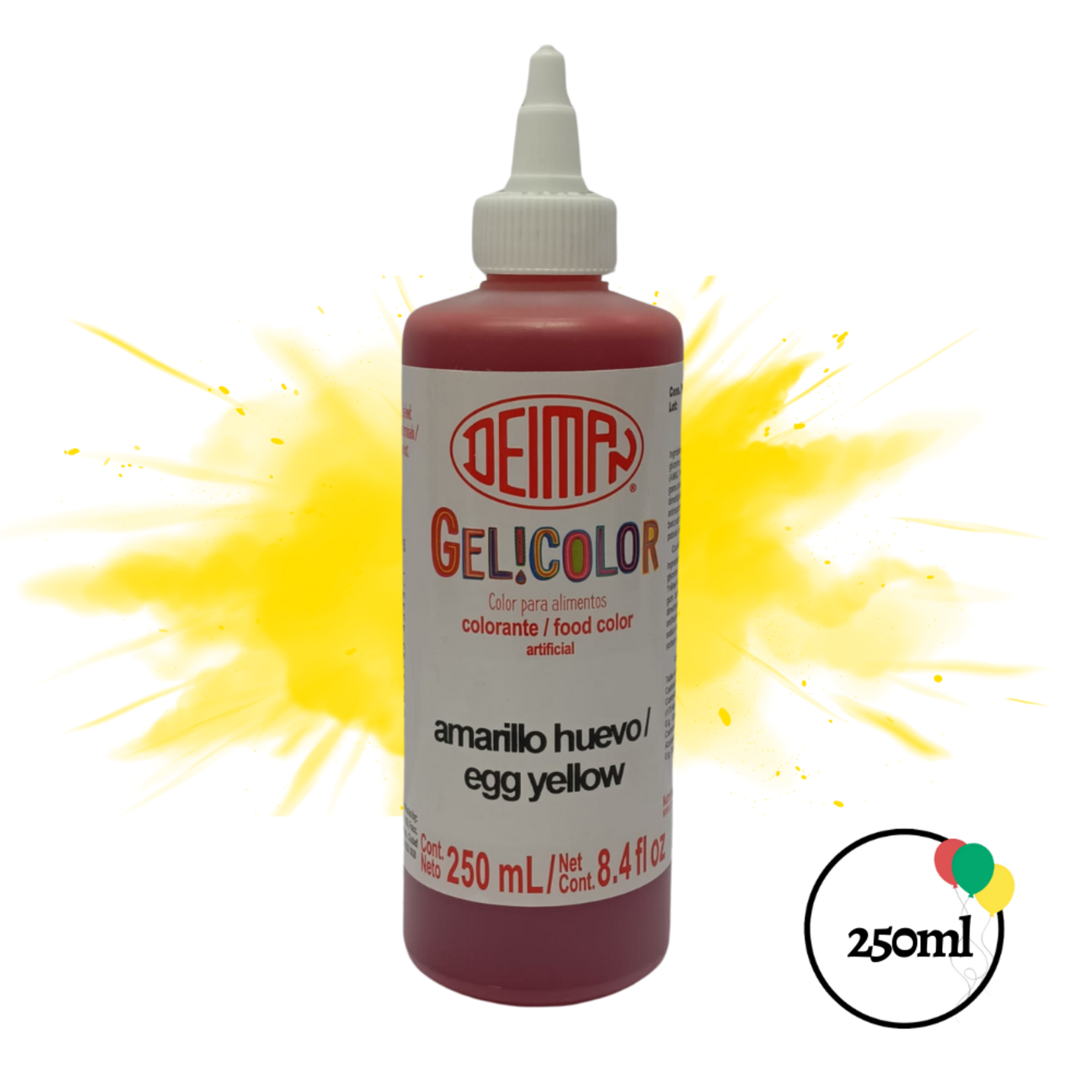 Deiman Deiman Gelicolor Amarillo Huevo/Egg Yellow 8.4fl oz.