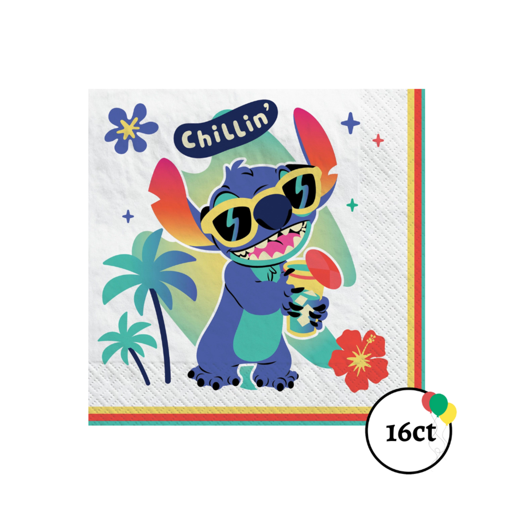 Stitch Beverage Napkins
