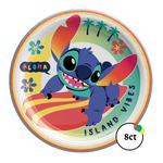 Stitch 9" Round Plates