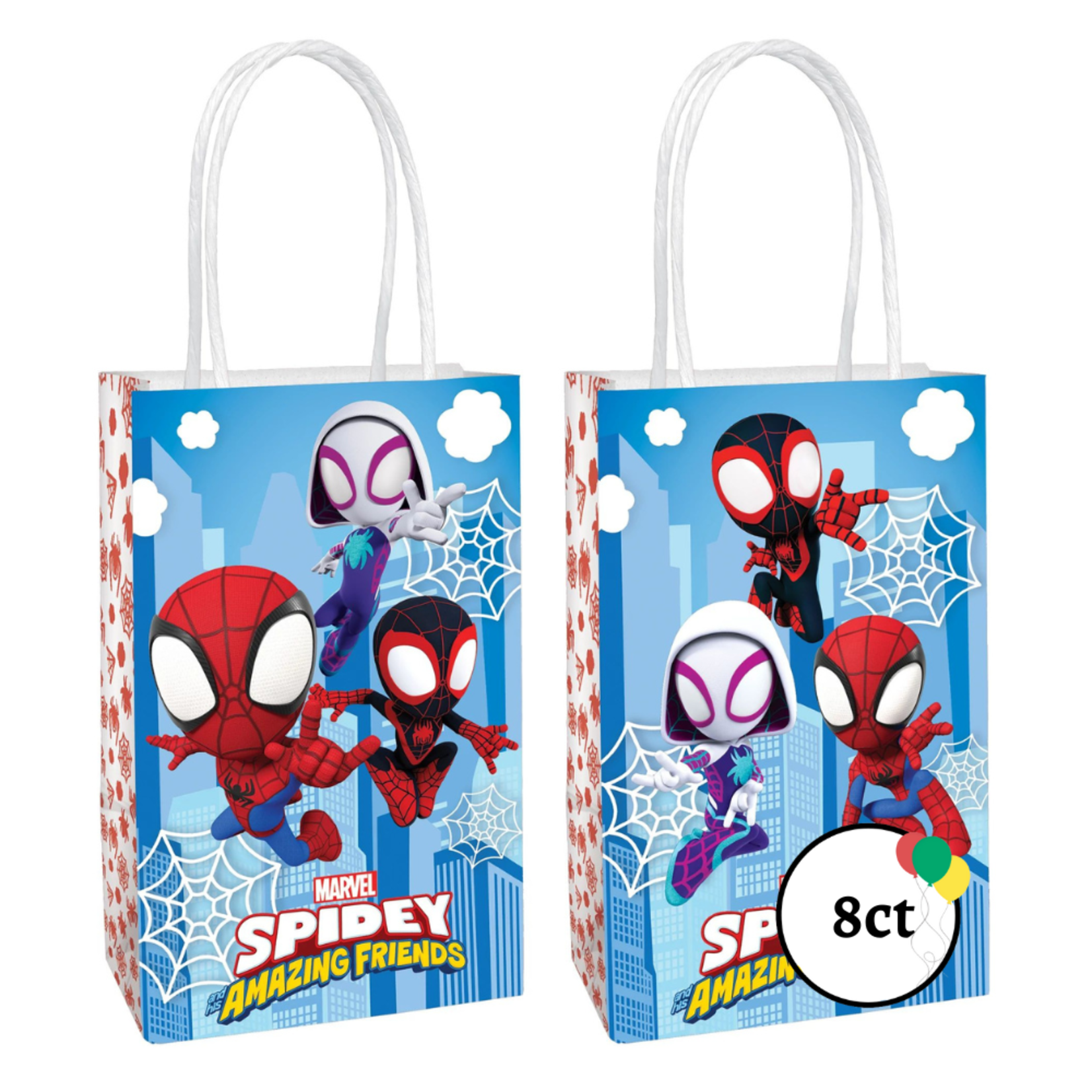 Spidey and His Amazing Friends Printed Paper Kraft Bag