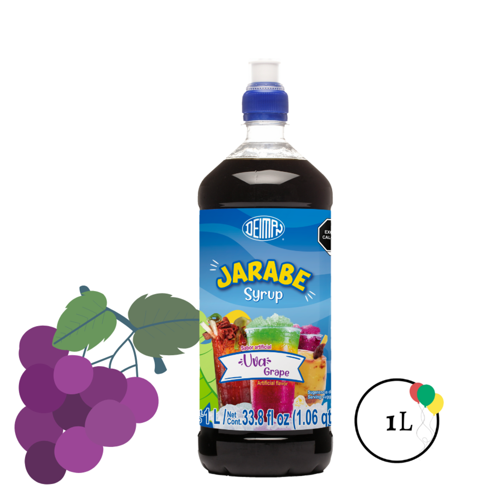 Deiman Deiman Jarabe/Syrup Uva