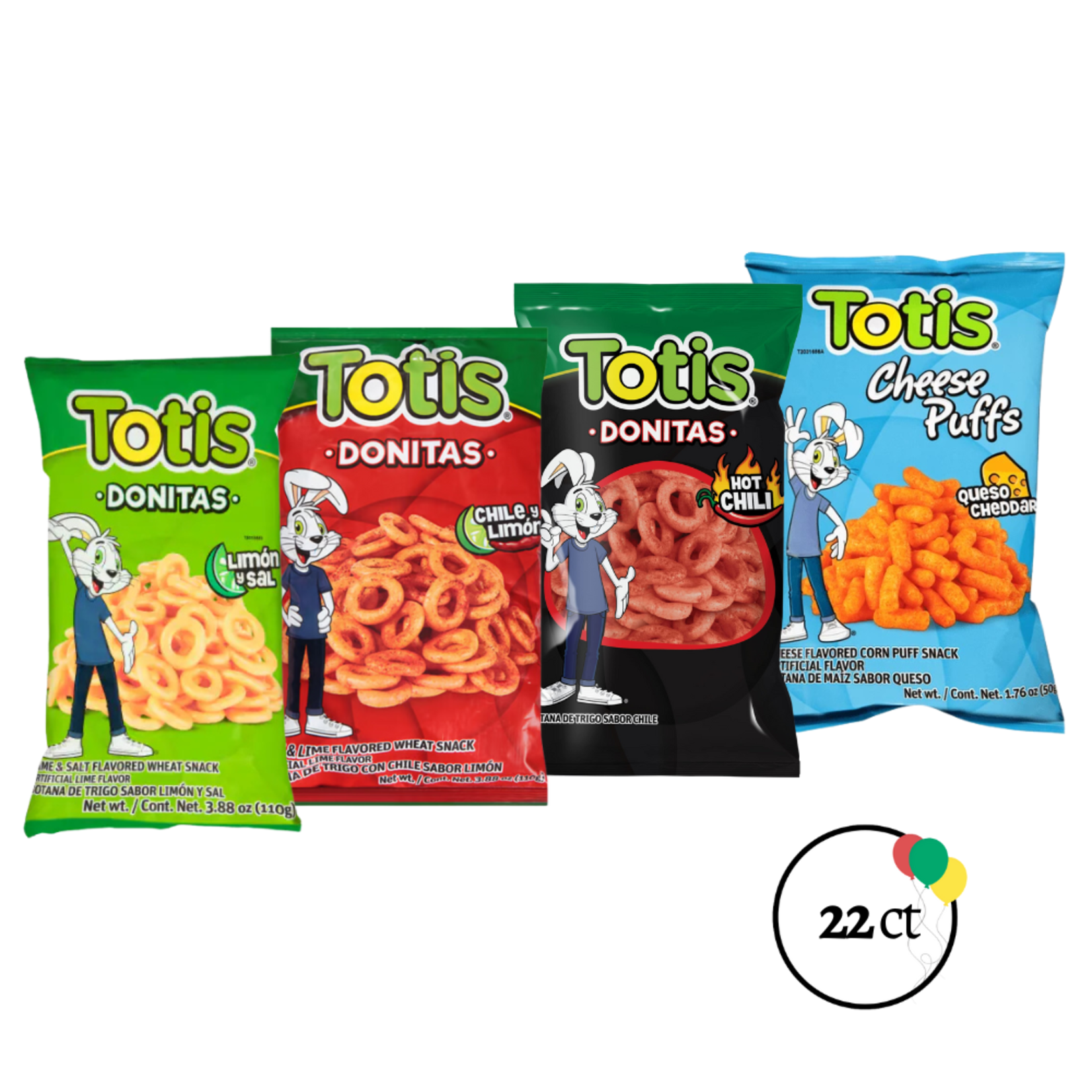 Totis Party Mix 22ct