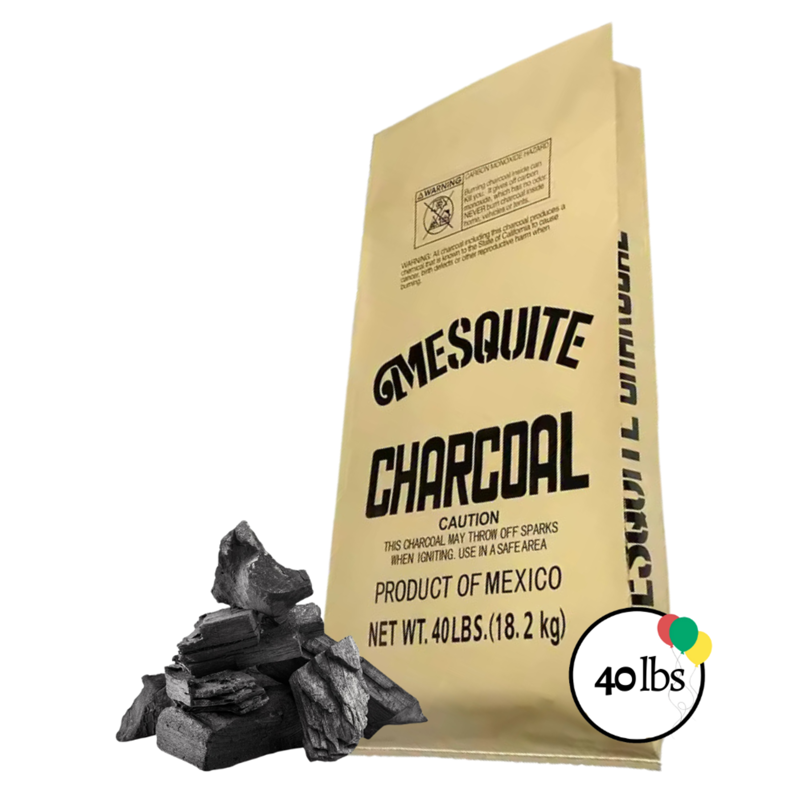 Carbon de Mesquite 40lbs