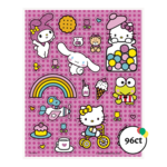 Unique Hello Kitty Stickers 96ct