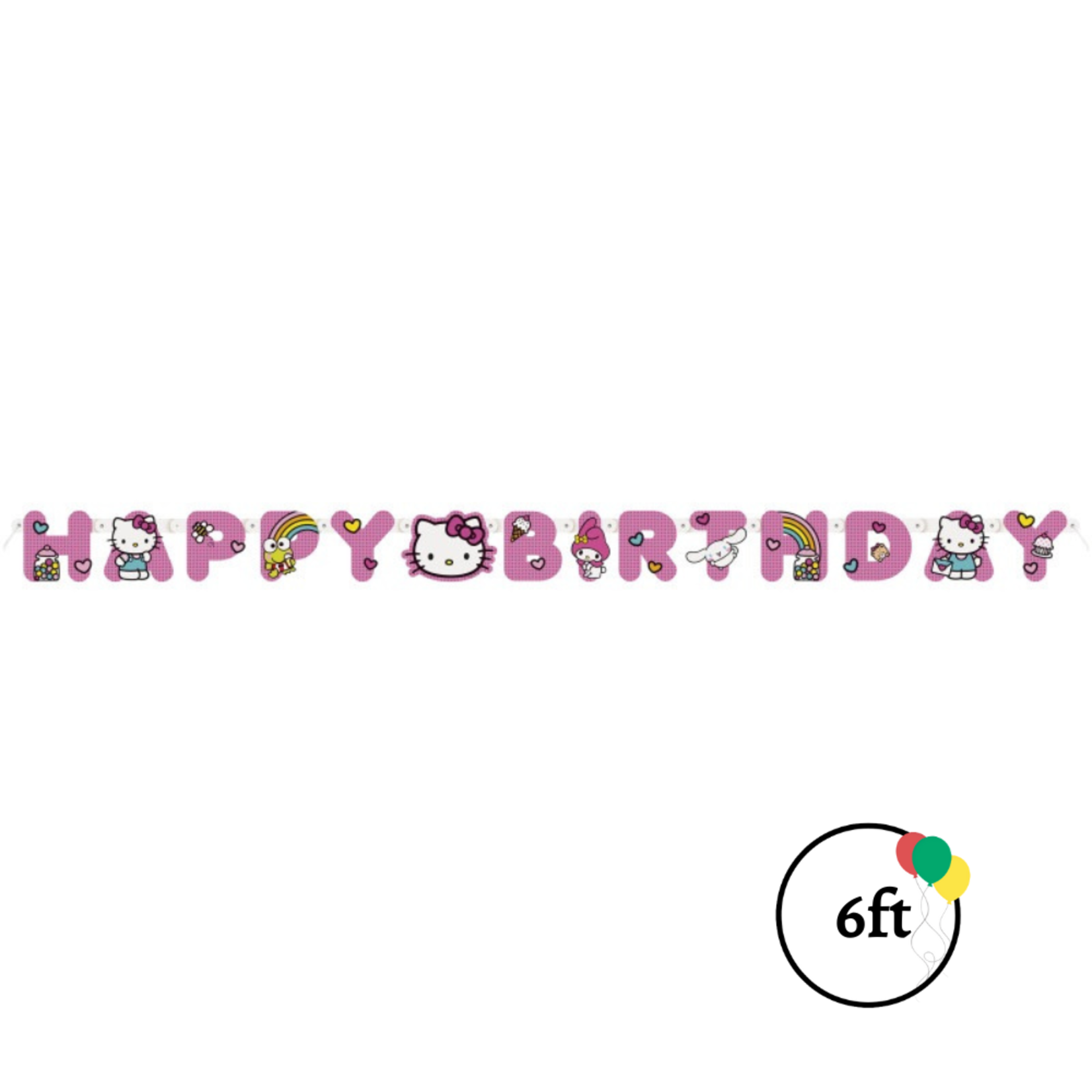 Hello Kitty & Friends HBD Banner