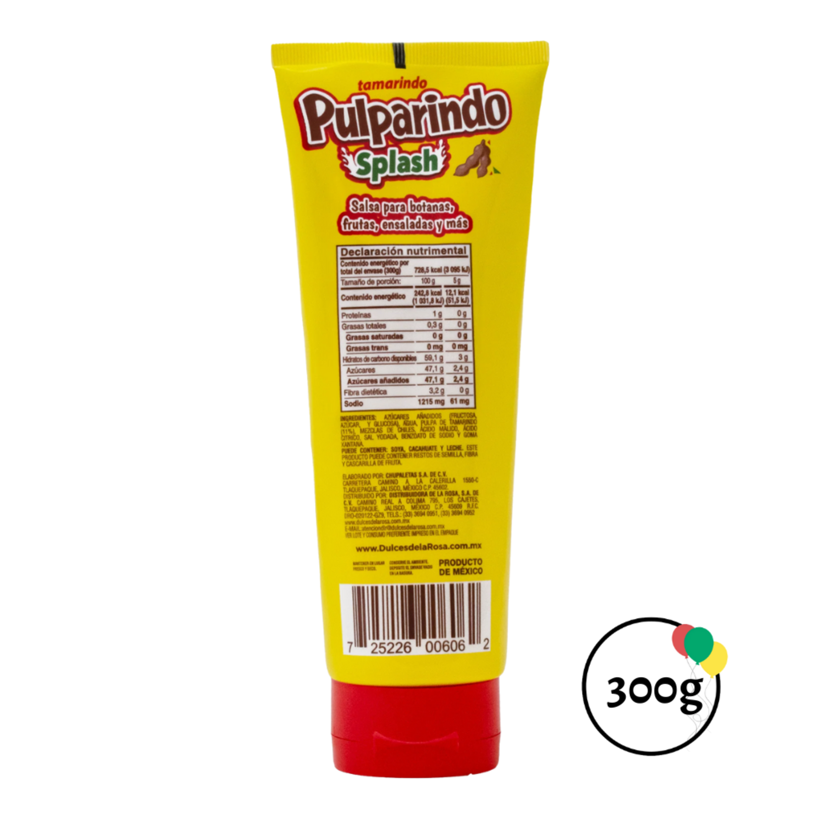 Pulparindo Squeeze Tamarindo