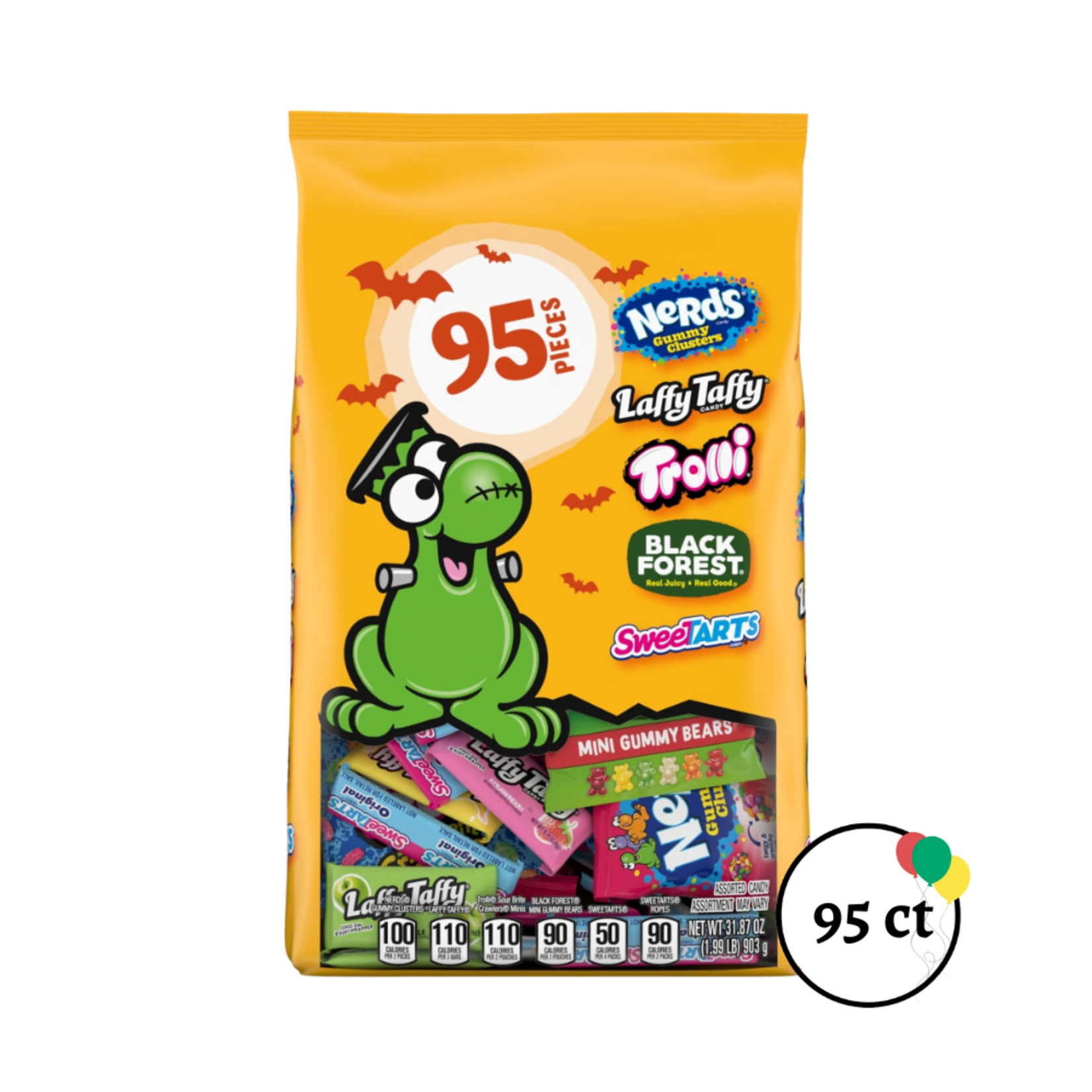 Nerds Assorted Fruit Chewy Halloween Candy