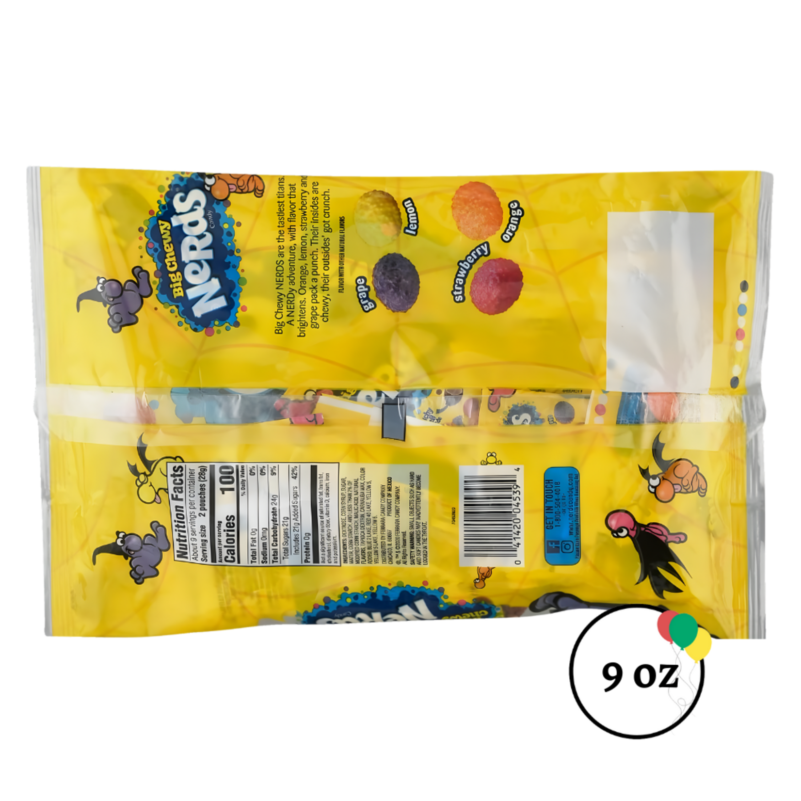 Big Chewy Nerds 18ct