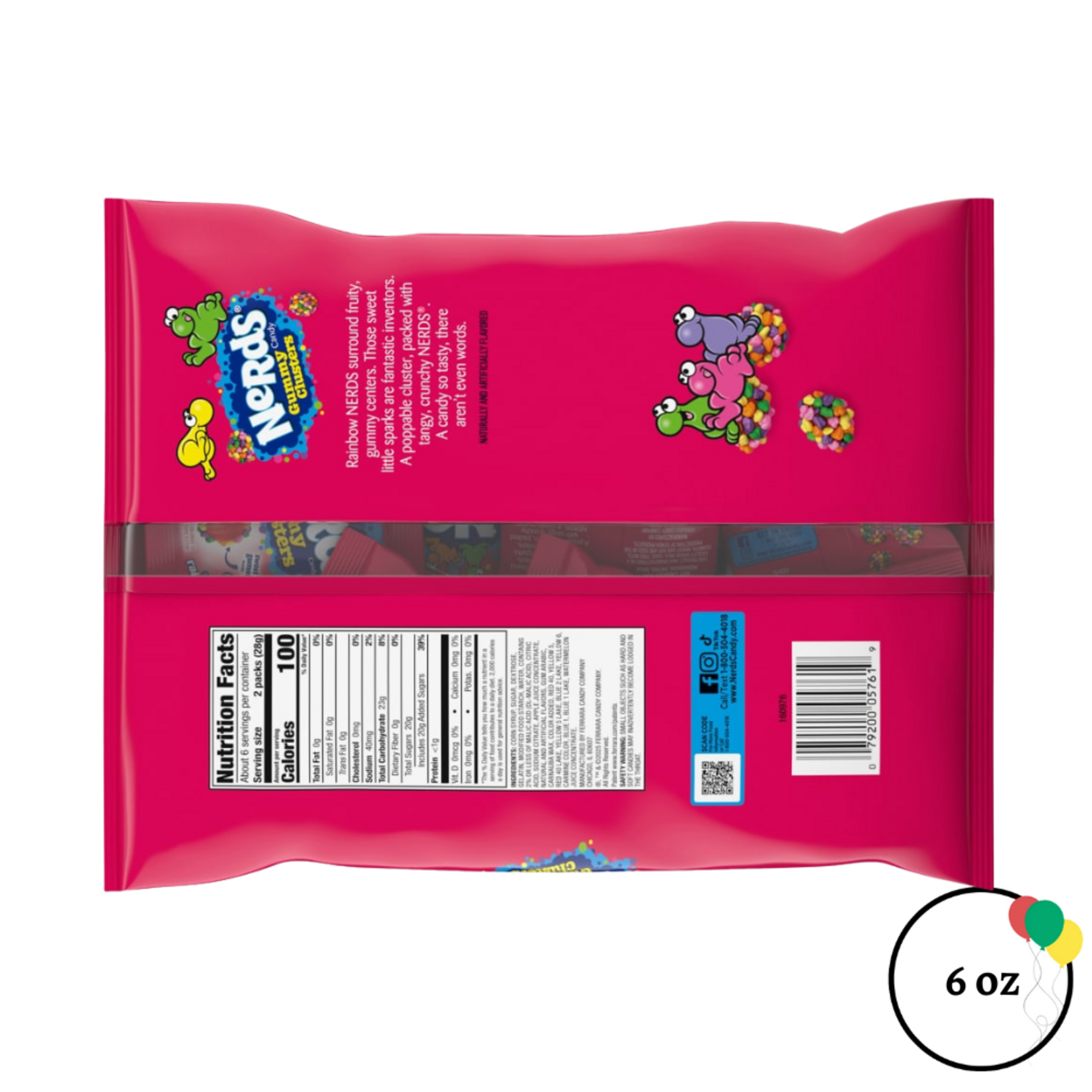Nerds Gummy Cluster 12ct