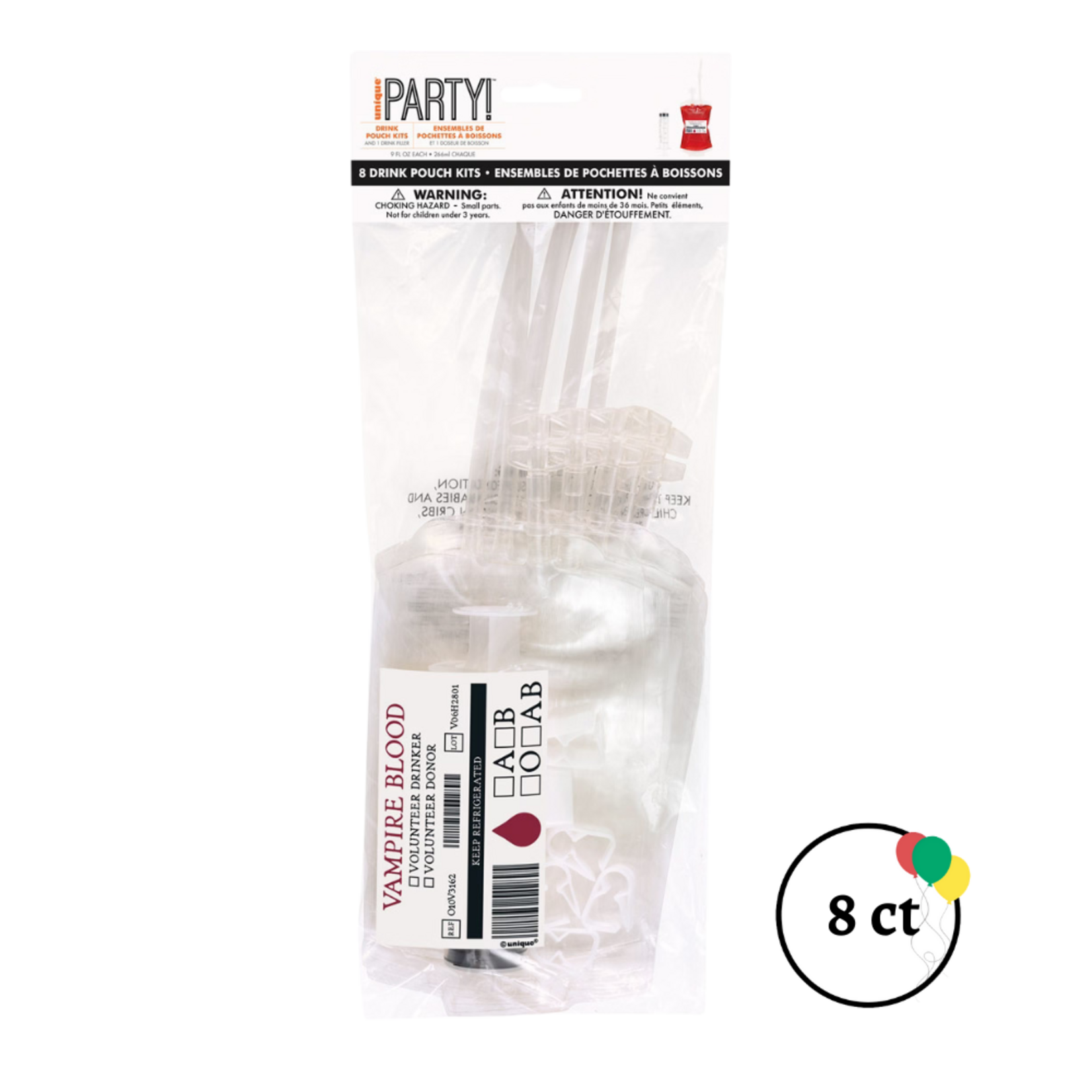 Drink Pouch Kits 8ct