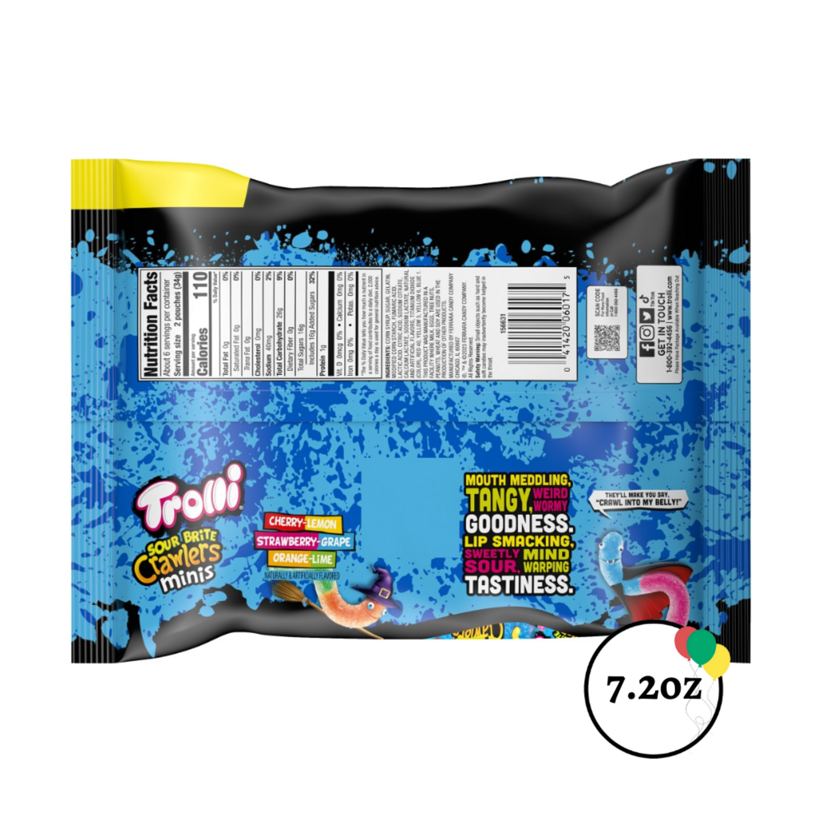 Trolli Crawler Gummies 7.2oz