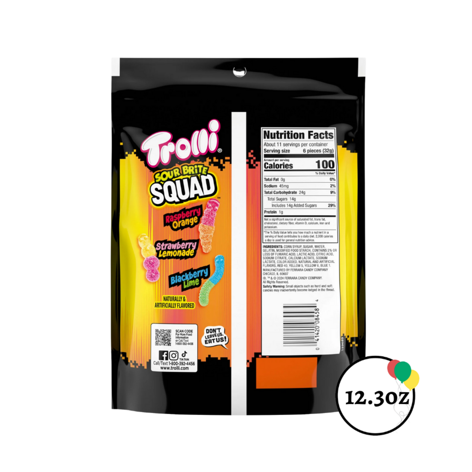 Trolli Squad Sour Brite 12.3oz