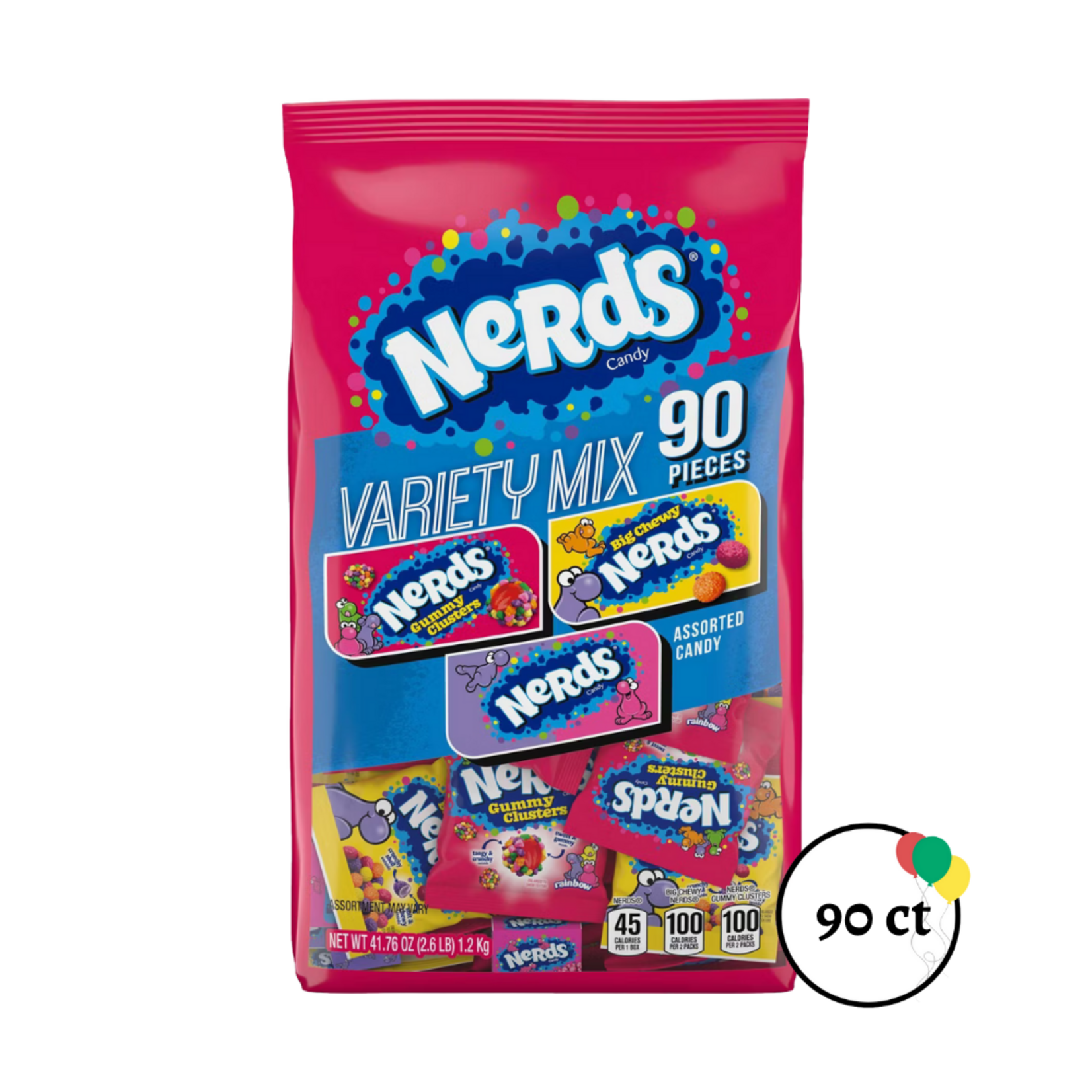 Nerds Variety Mix 90ct