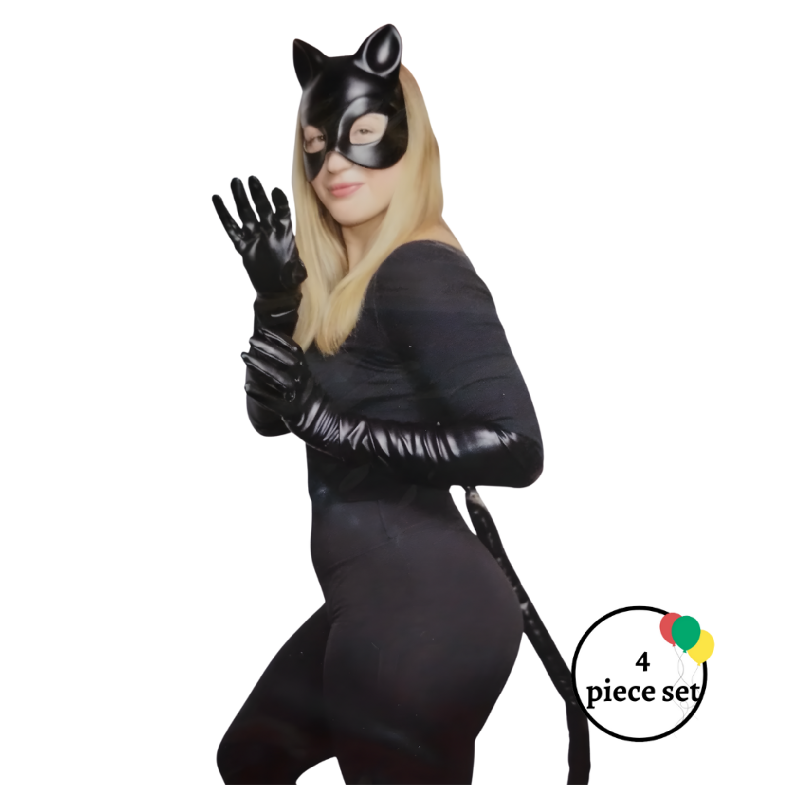 Leather Like Adult Cat - Accessory Set
