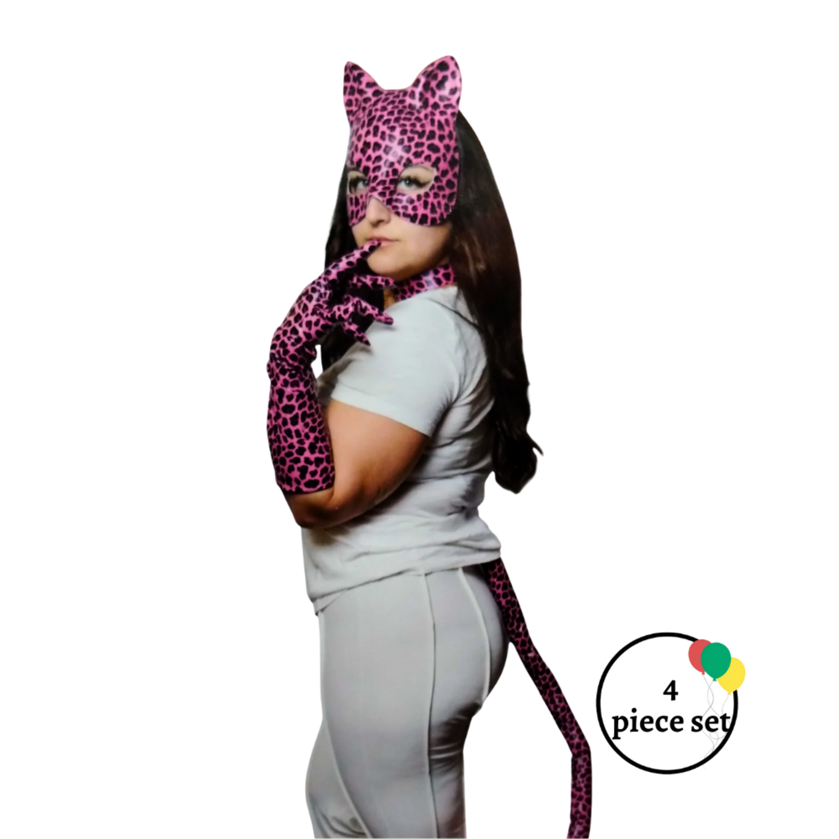 Leather Like Adult Cat - Accessory Set