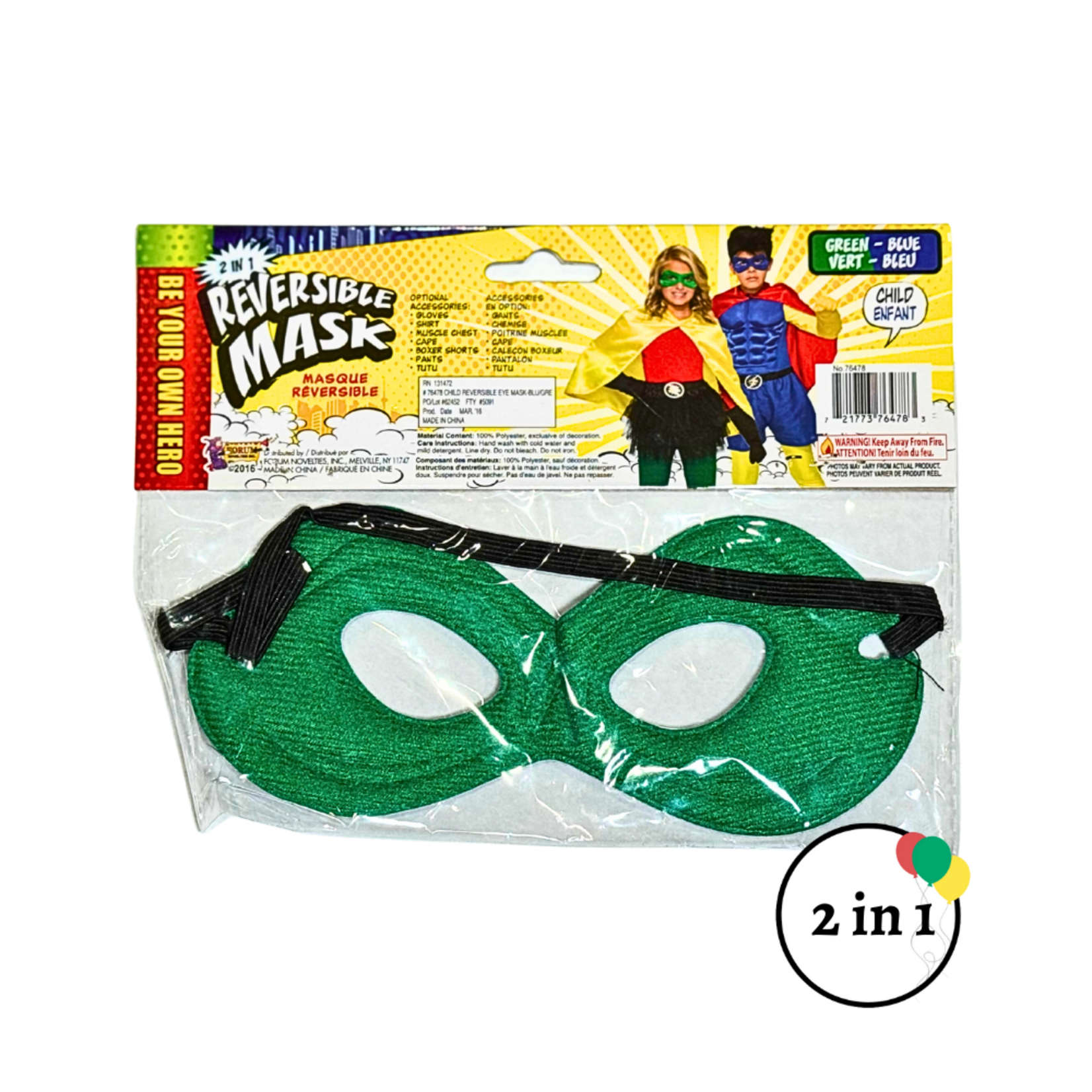 Reversible Mask