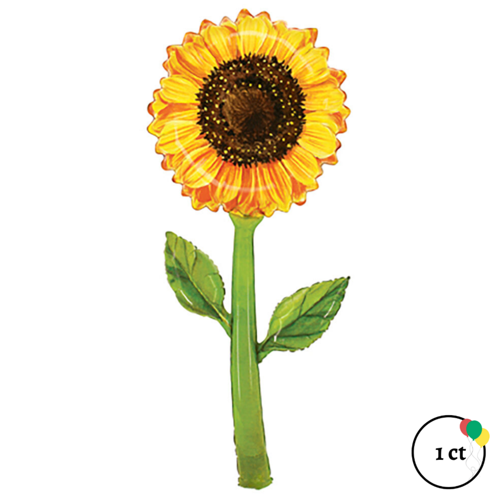 5' Fresh Pick Watercolor Sunflower