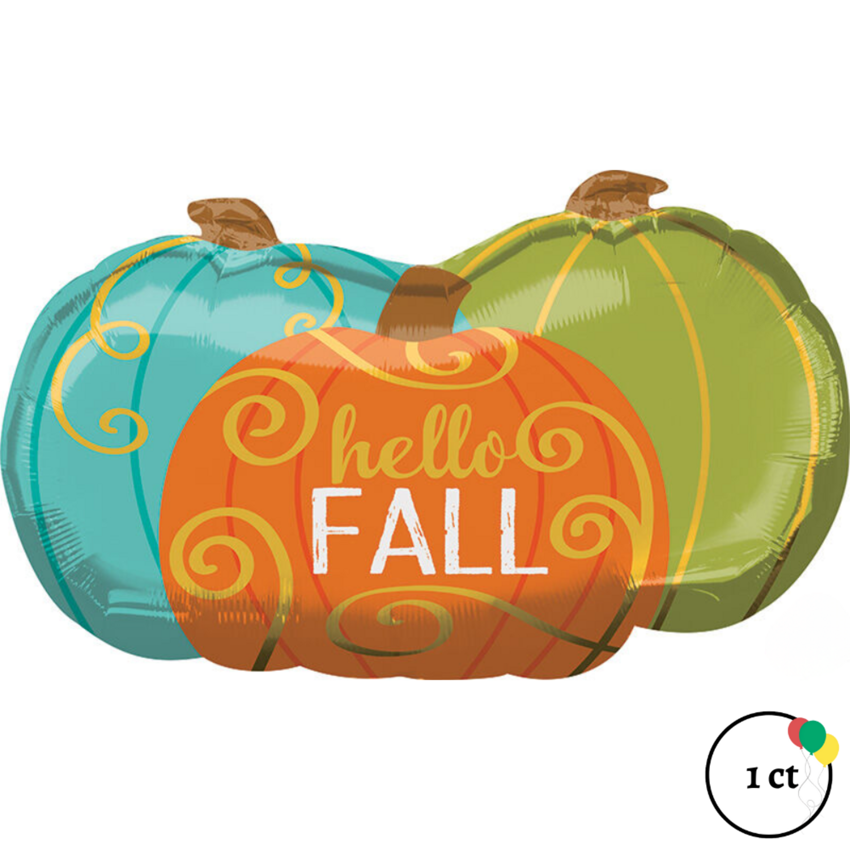 29" Hello Fall Pumpkins