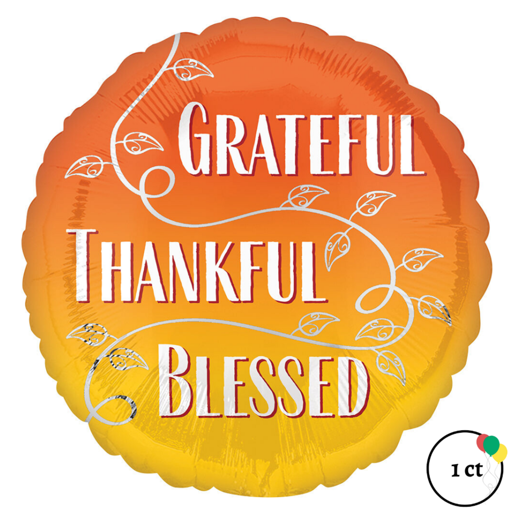 17" Grateful Thankful Blessed