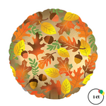 18" Fall Leaves Balloon