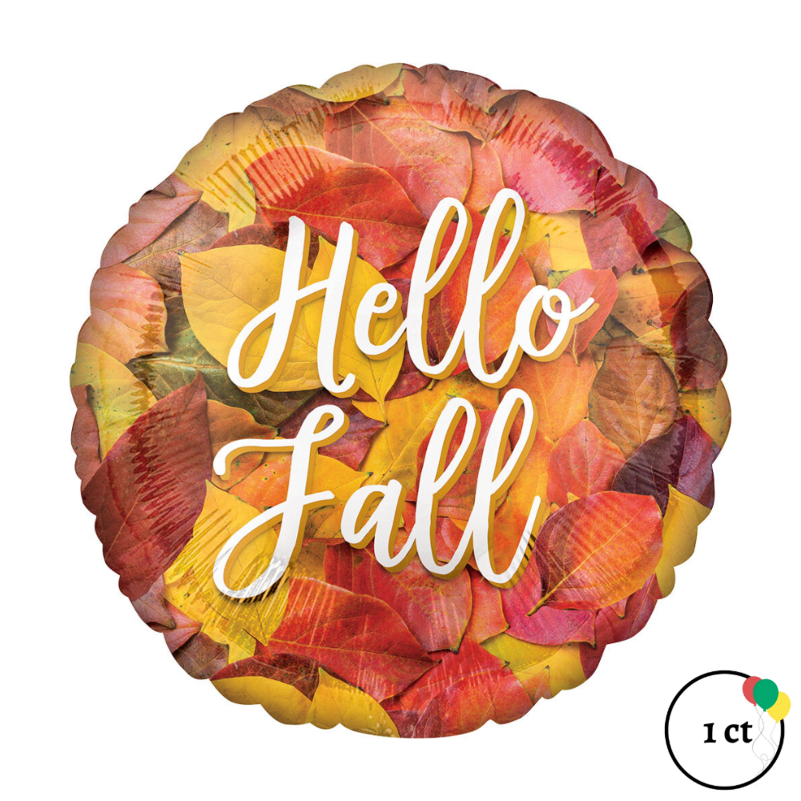 17" Hello Fall Leaves