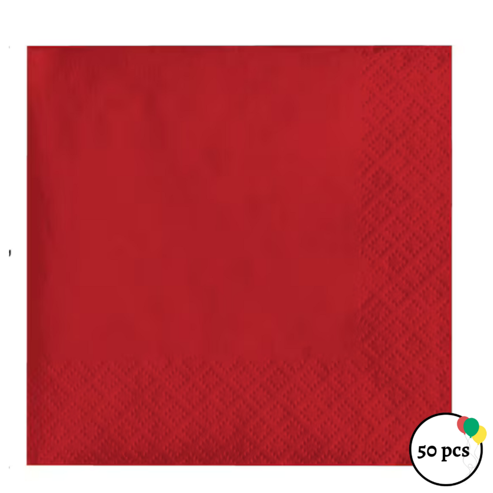Red Napkins 10" 50ct