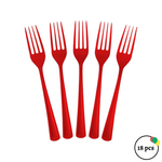 Classic Red Forks 18ct