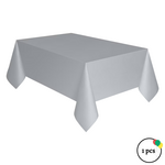 Silver Rectangular Table Cover