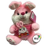 10.5" Easter Bunny Plush with Basket