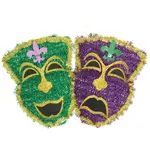 Comedy Tragedy Tinsel Hanging