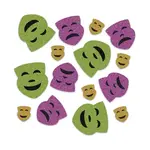 Mardi Gras Face Confetti